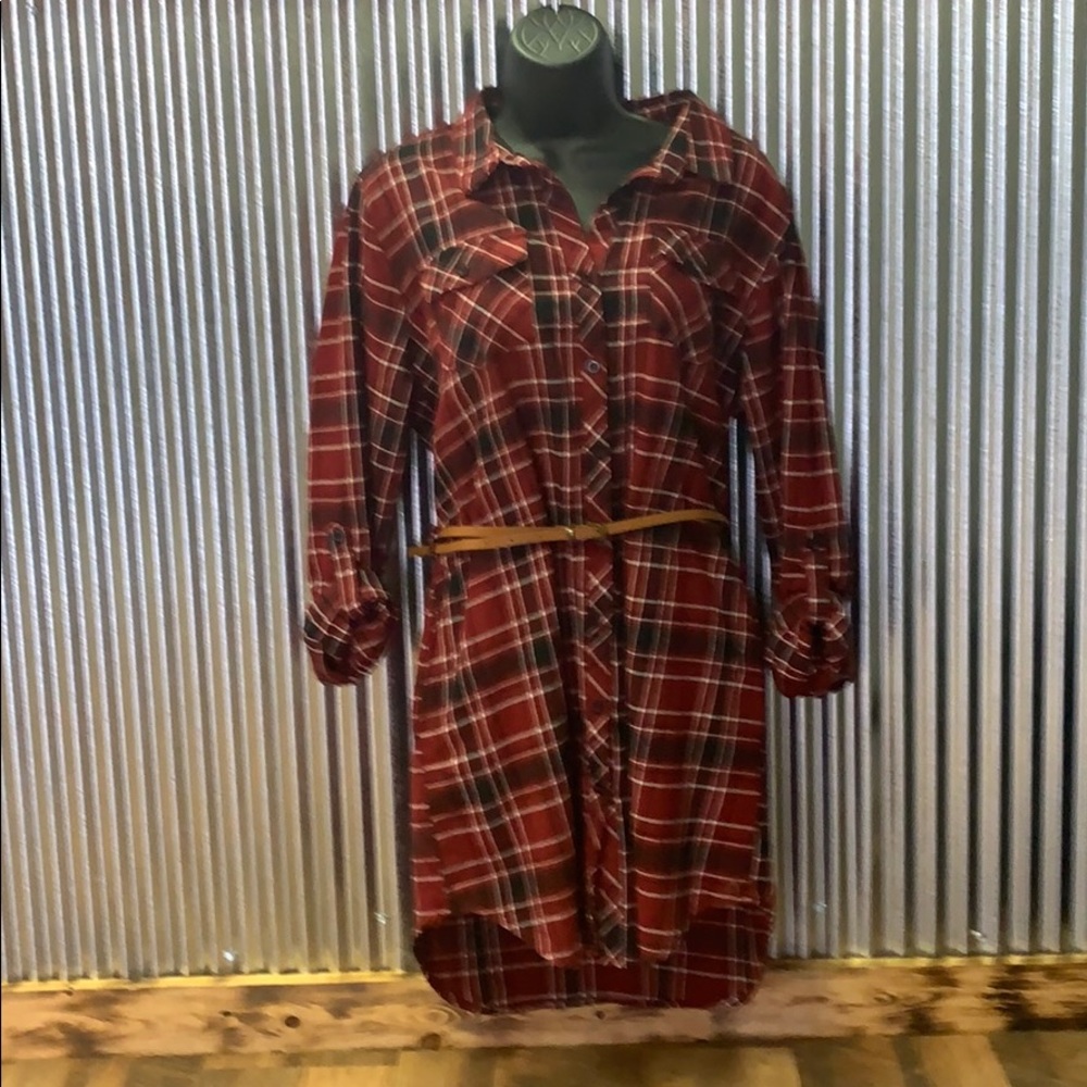 Plaid Dress/Tunic